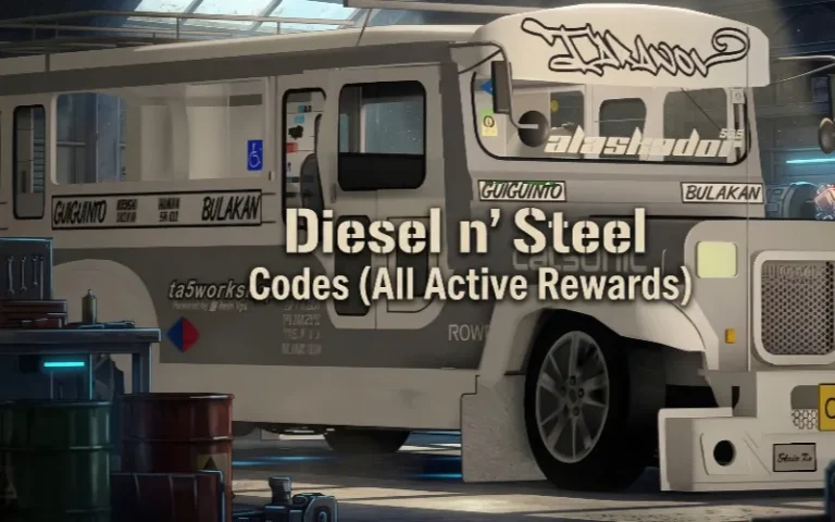 Diesel n’ Steel Codes: All Active Rewards and How to Redeem