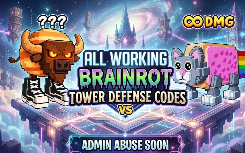 All Working Brainrot Tower Defense Codes